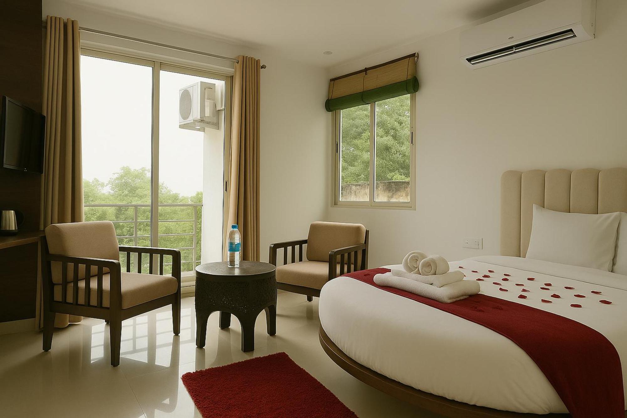 Hotel Cordelia inn Rishīkesh Esterno foto
